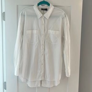 Classic white a.n.a. button up